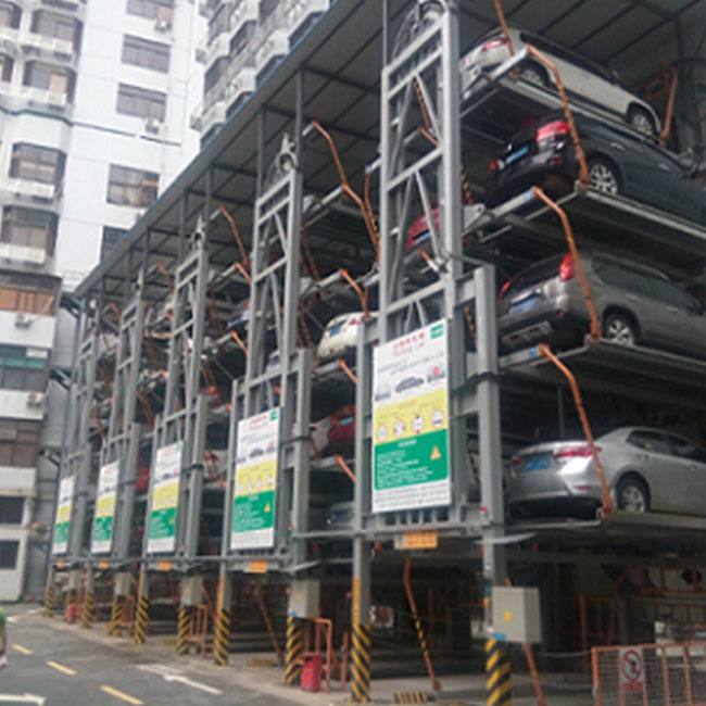 Vertical Circulation Parking System