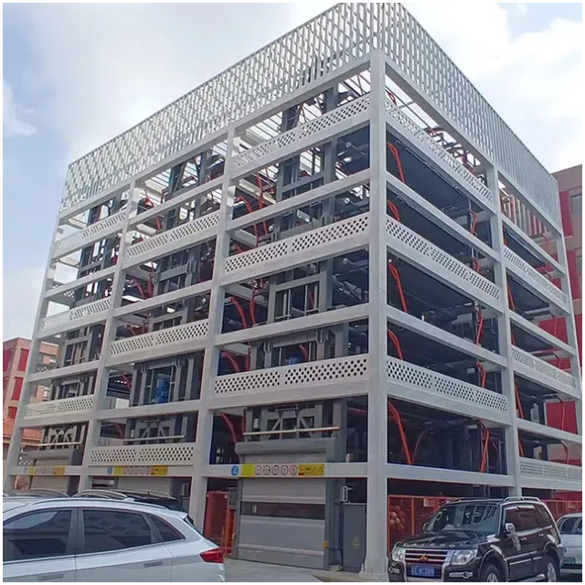 Roterend parkeersysteem
