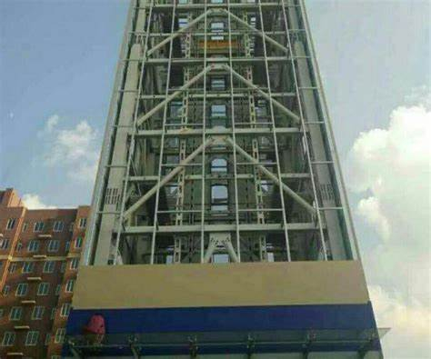 10 level vertical lift tower parking system