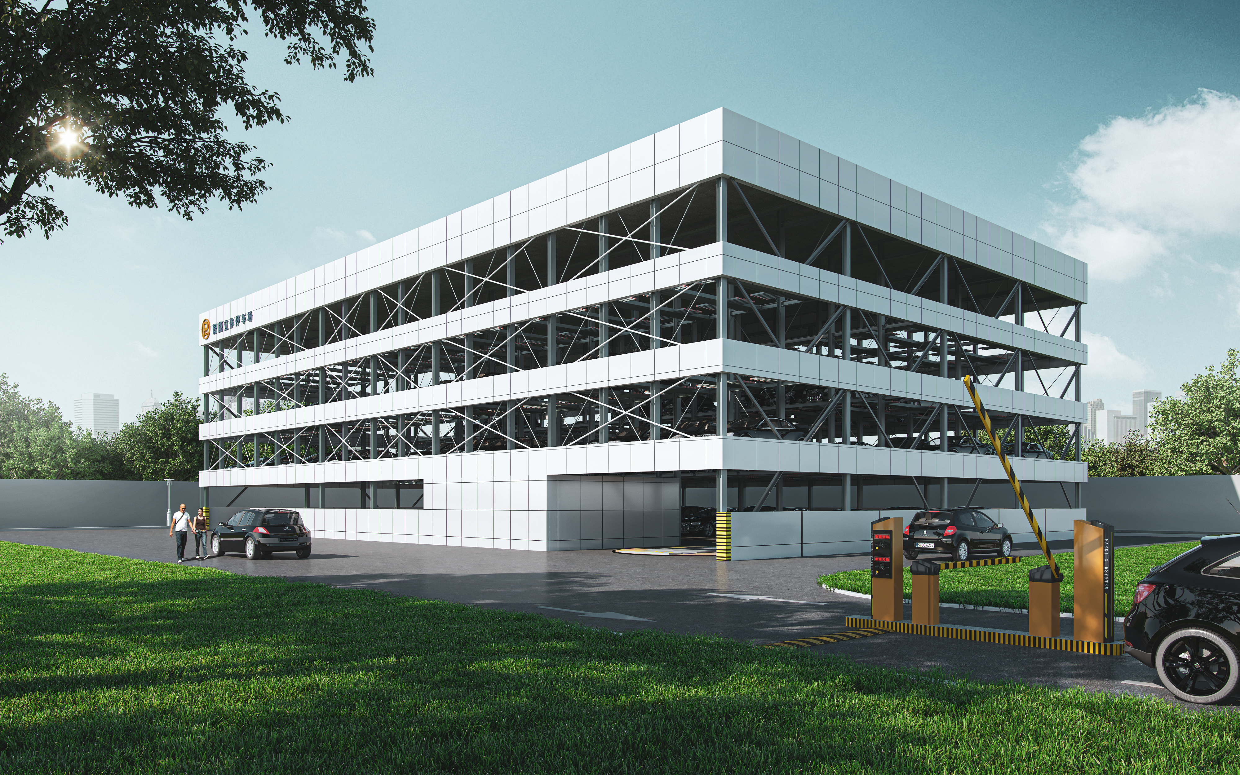 Mechanical Parking Garage: Principle, Features and Application