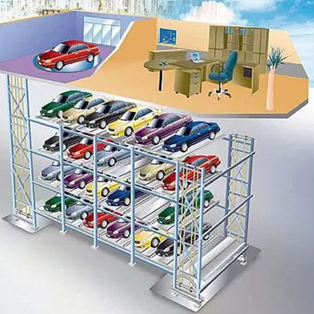 Multi-level na Cycle Parking Garage